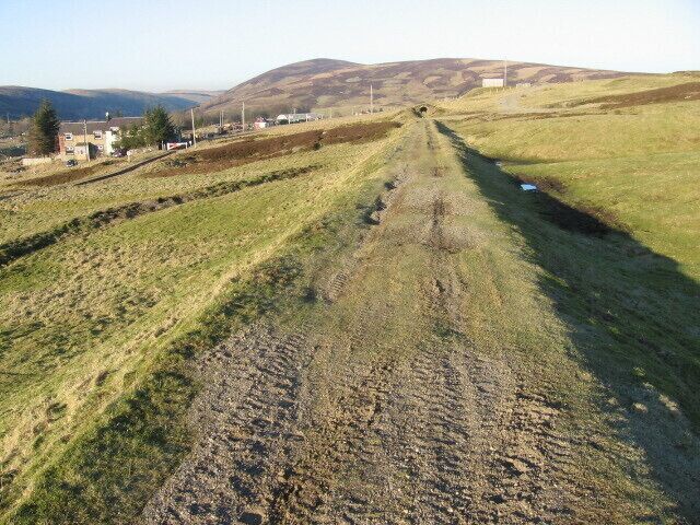 Route of old railway