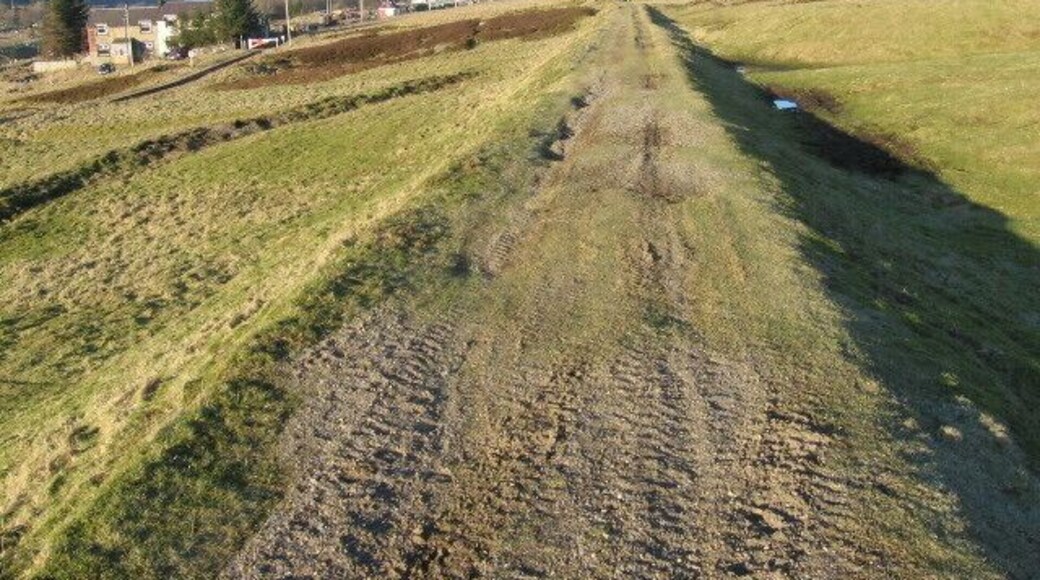 Route of old railway