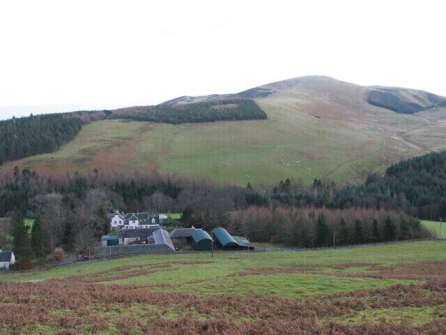 On Startup Hill looking toward Lamington Hill