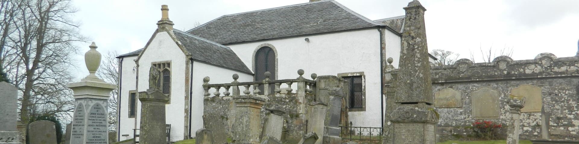 Culter Parish Church and graveyard