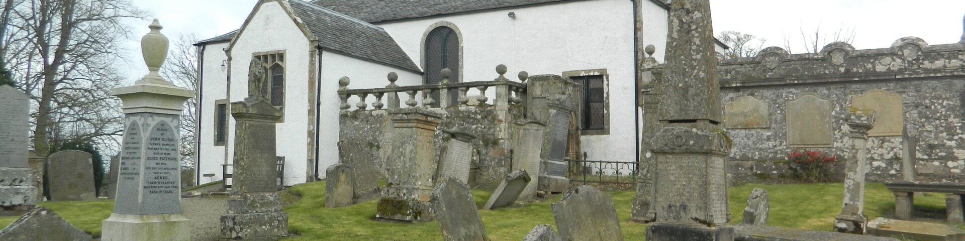 Culter Parish Church and graveyard