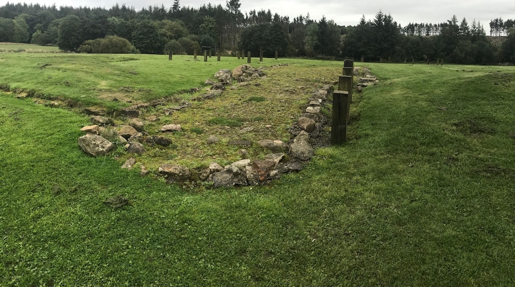 Kinneil Roman Fortlet (remains) on the Antonine Wall.