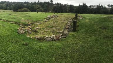 Kinneil Roman Fortlet (remains) on the Antonine Wall.