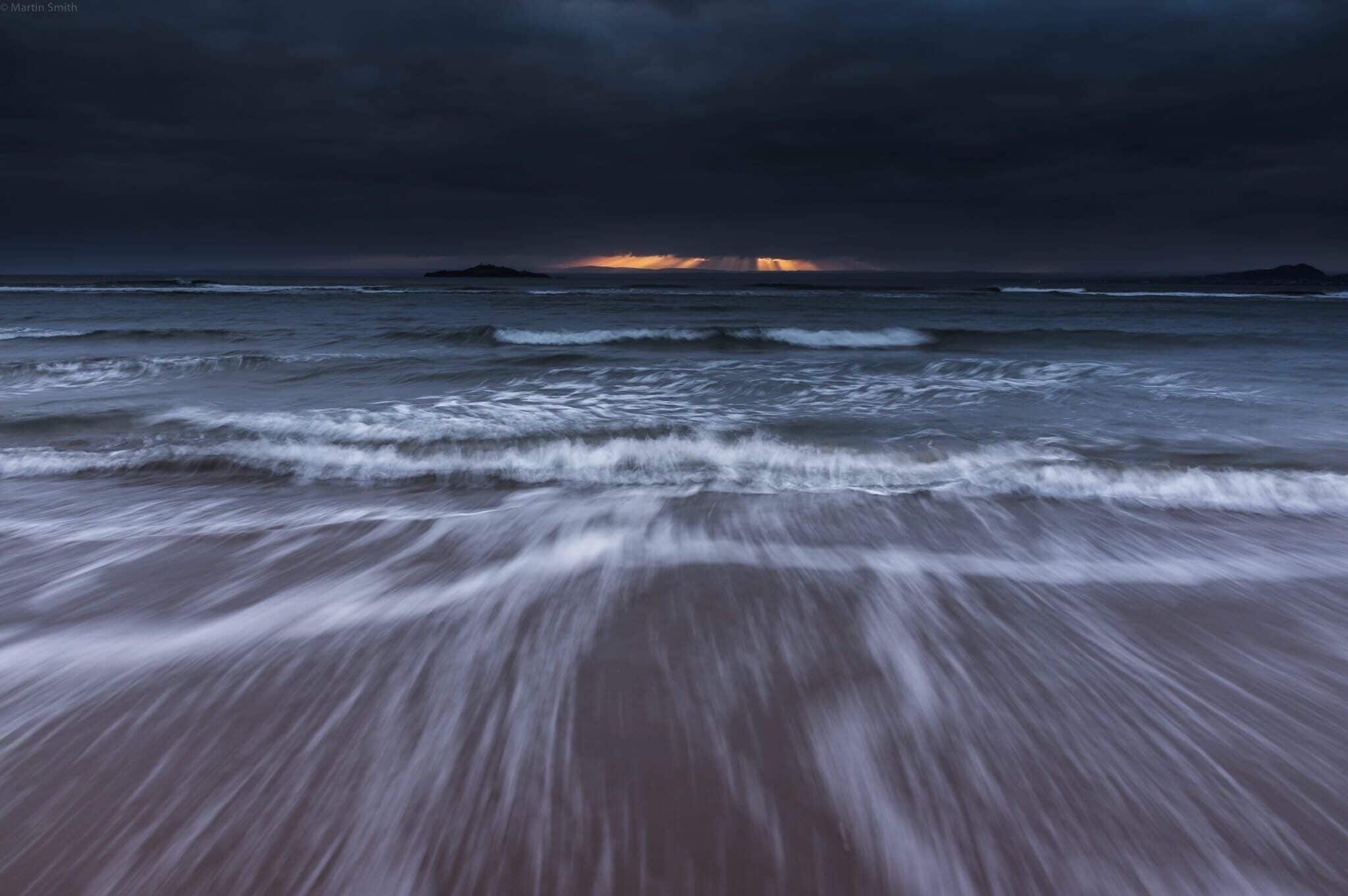 The tide in the Firth of Forth goes out a long way and exposes the beach between Burntisland and Kinghorn. It feels like you could walk all the way to Edinburgh when the tide is at its lowest. #Hometown