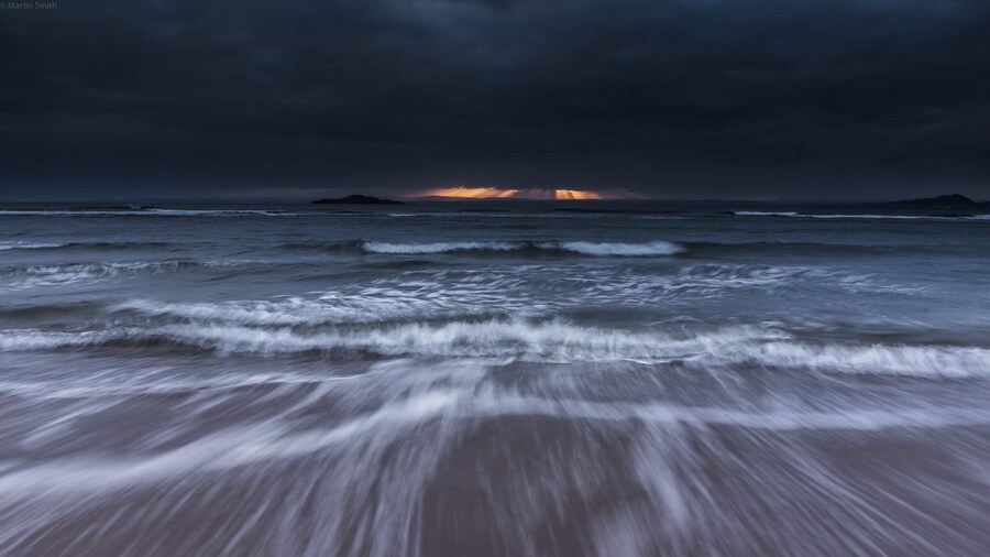The tide in the Firth of Forth goes out a long way and exposes the beach between Burntisland and Kinghorn. It feels like you could walk all the way to Edinburgh when the tide is at its lowest. #Hometown