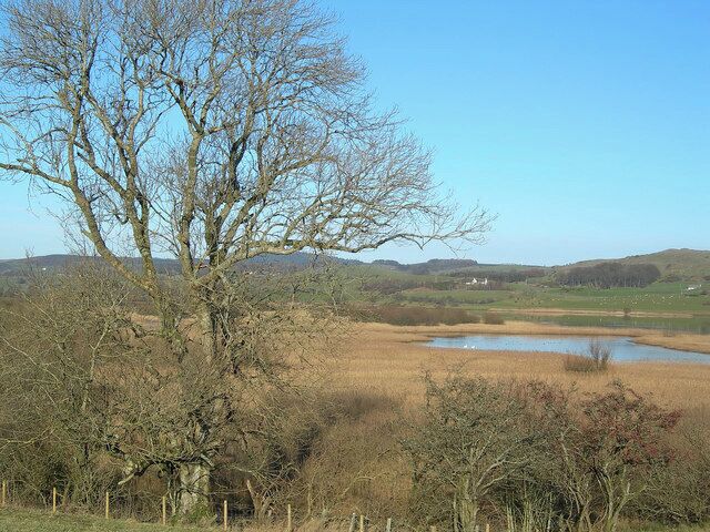 The Ken-Dee Marshes from Balmaghie Churchyard