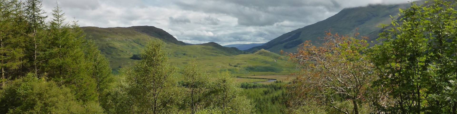 West Highland Way between Inverarnan und Tyndrum.