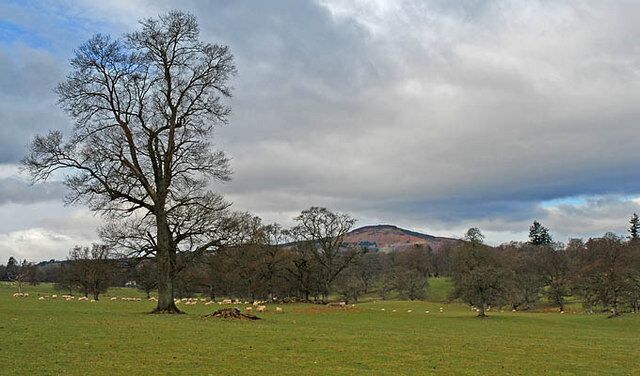 Drummond Park Torlum Hill in the distance