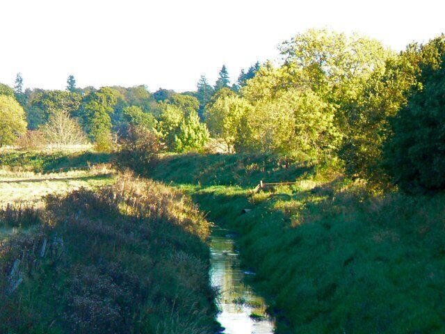 Pow Water In pre-Beeching days a railway ran alongside this small burn.