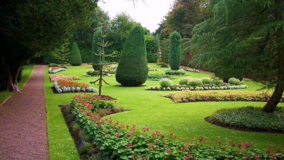 The Victorian Garden One of the magnificent Gardens at Dirleton Gardens.