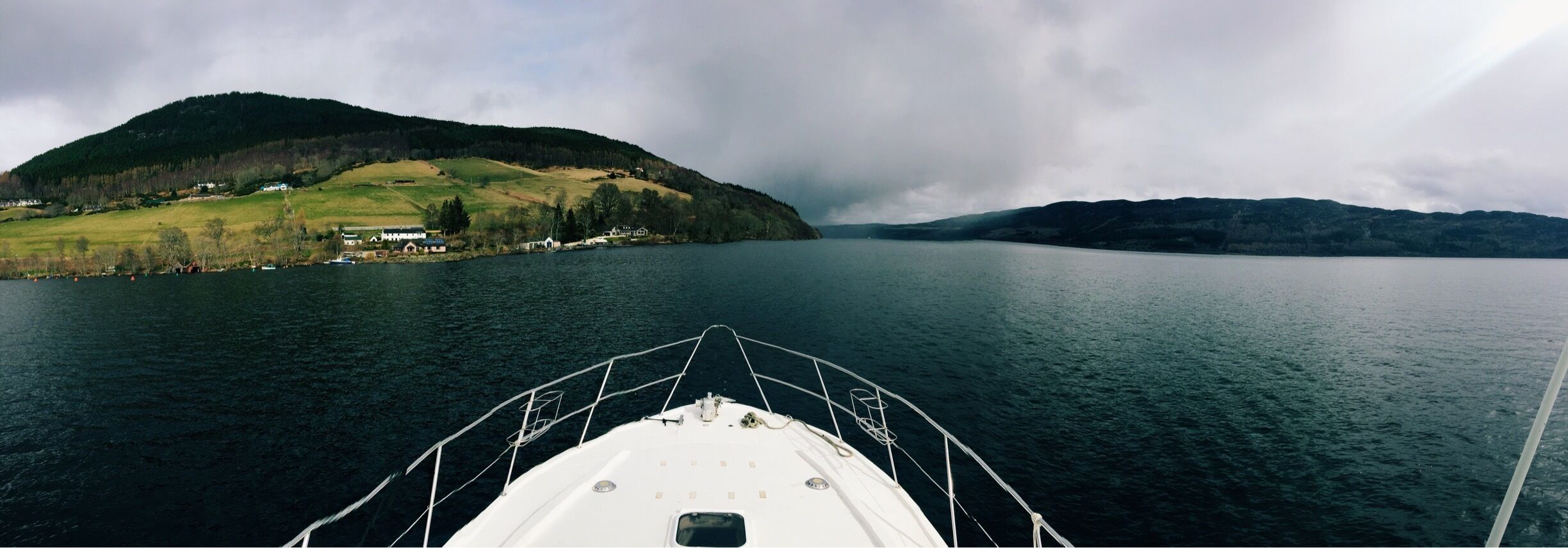 We went for a ride on the 'Nessie hunter' today!
