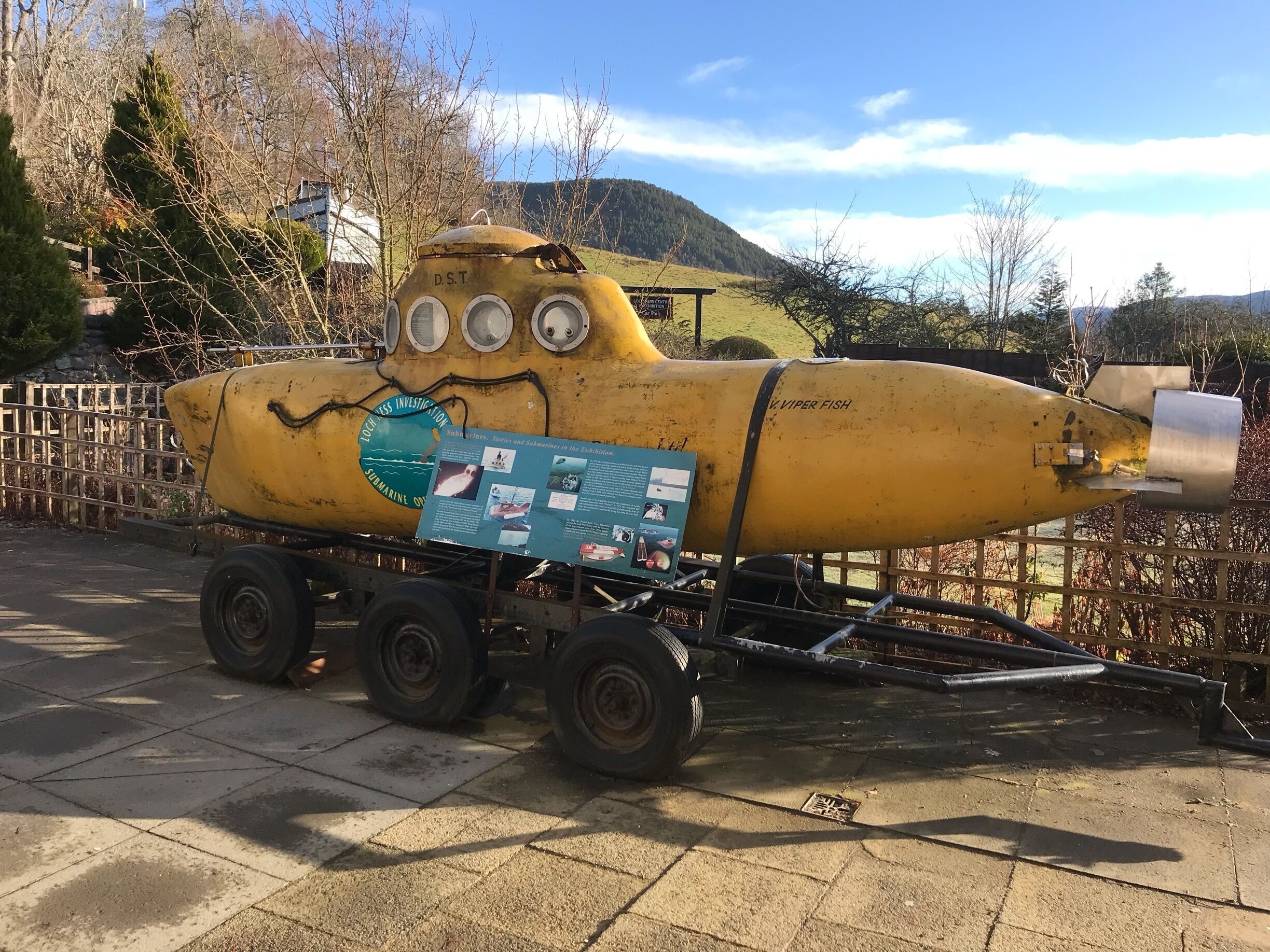 We all live in a yellow submarine.