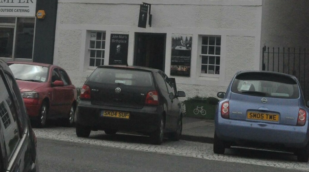 John Muir the "father" of the US national park system was born in this house in the 19th Century.