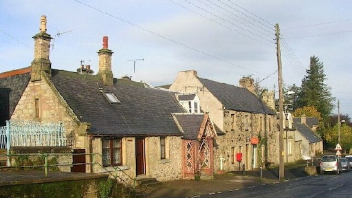 Main Street and Post Office at Allanton