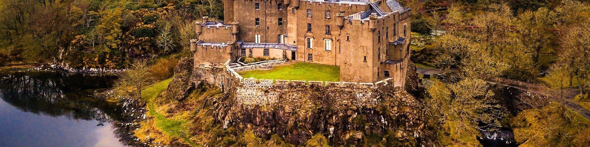 The team at Dunvegan castle opened their gates again for another great season on the Isle of Skye. The castle is now open daily from 10 am till 5.30pm until 16th October. There are plenty of photo opportunities around the castle, and you should add this spot to your next Skye itinerary as it's well worth the visit. I captured this view by my drone from the waterside last Saturday.