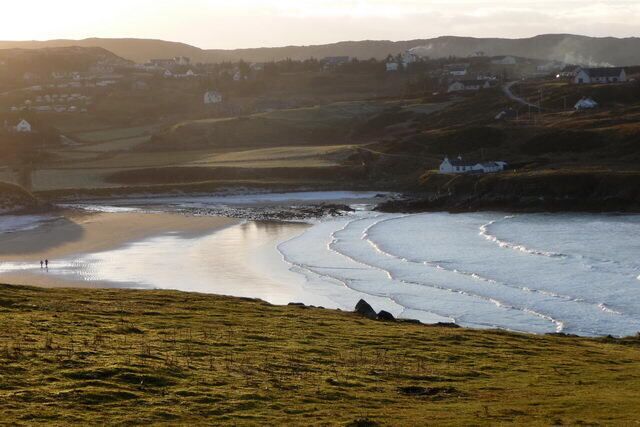 Farr Bay Taken from Clerkhill, looking across Farr Bay with Bettyhill in the background.