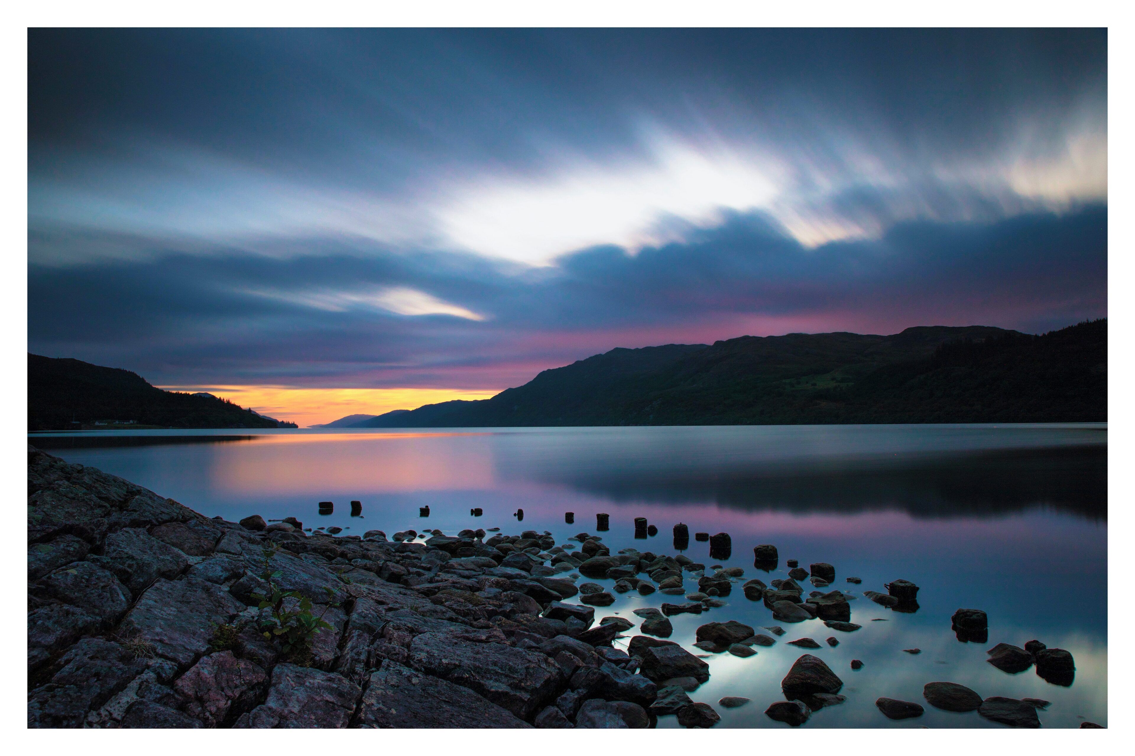 the first morning light over them loch is as inspiring as the nature can get.