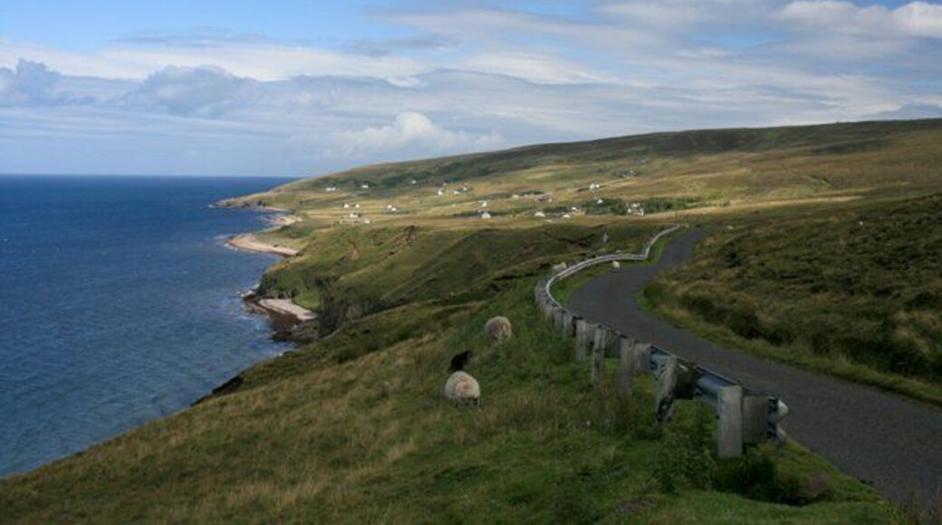 Rough Grazing, Above Seana Chamas Taken from the 74m spot height on the road to Melvaig.
