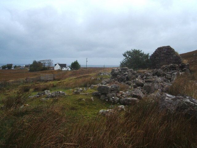 Ruined croft house, South Erradale