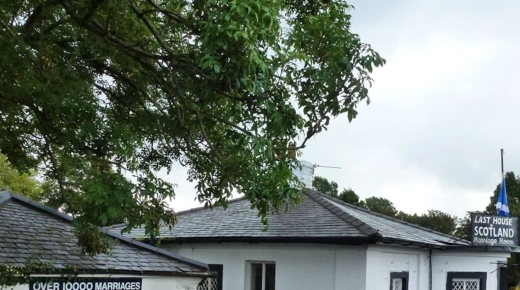 Gretna Green is one of the world's most popular wedding destinations, hosting over 5000 weddings each year, and one of every six Scottish weddings.
Gretna's famous "runaway marriages" began in 1753 when Lord Hardwicke's Marriage Act was passed in England; it stated that if both parties to a marriage were not at least 21 years old, then parents had to consent to the marriage.