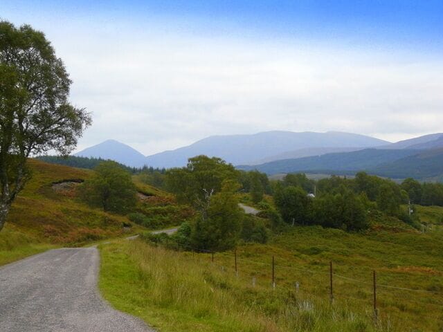 Near to Tomdoun Lodge
