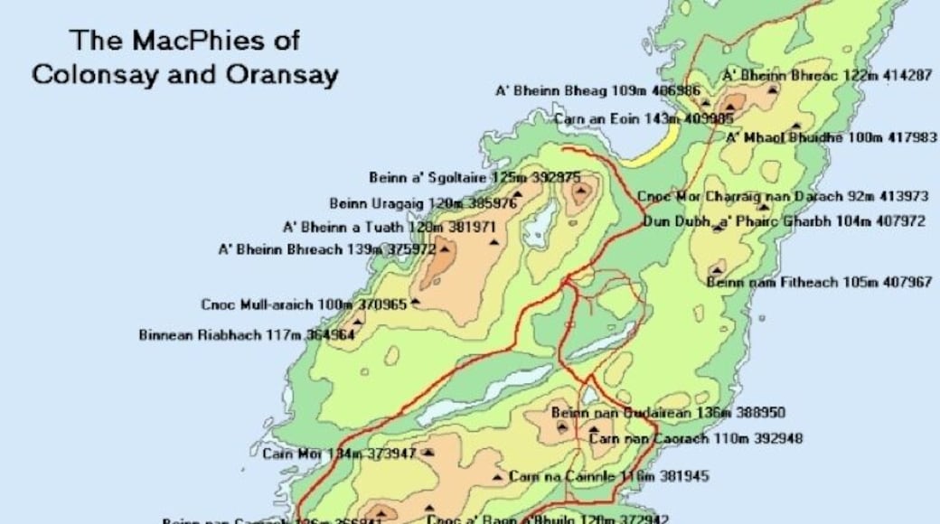 Climb all 22 peaks (>300 feet) on this beautiful, but remote island. Record: 3:56:4. http://www.colonsay.org.uk/bagging.html