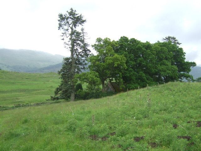 Chapel at Morenish. The rear view of this 235378