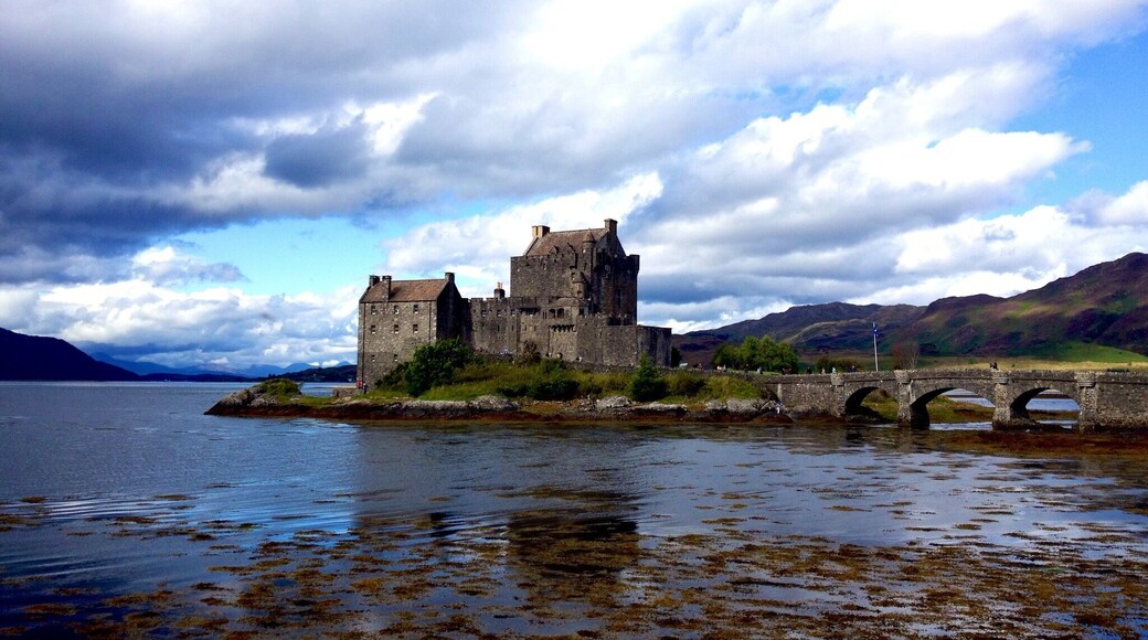 Eilean Donan Castle in the Scottish western highlands.