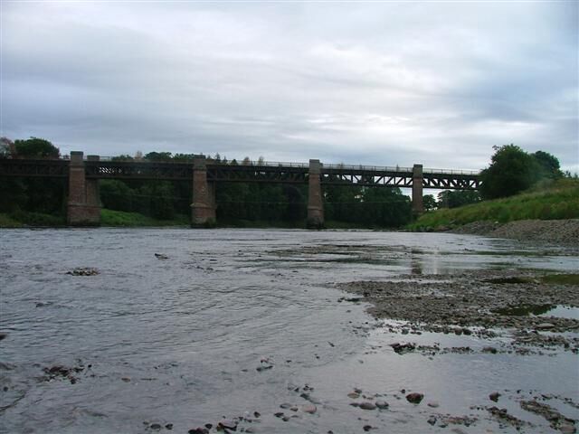 Disused Railway Bridge over the River Tay.