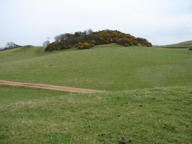 Campbelltown Mote Campbelltown Mote is a small double-trenched fort on top of the hillock, best preserved at the north end. The track/footpath below runs from west Twynholm to Campbelton (modern spelling?).