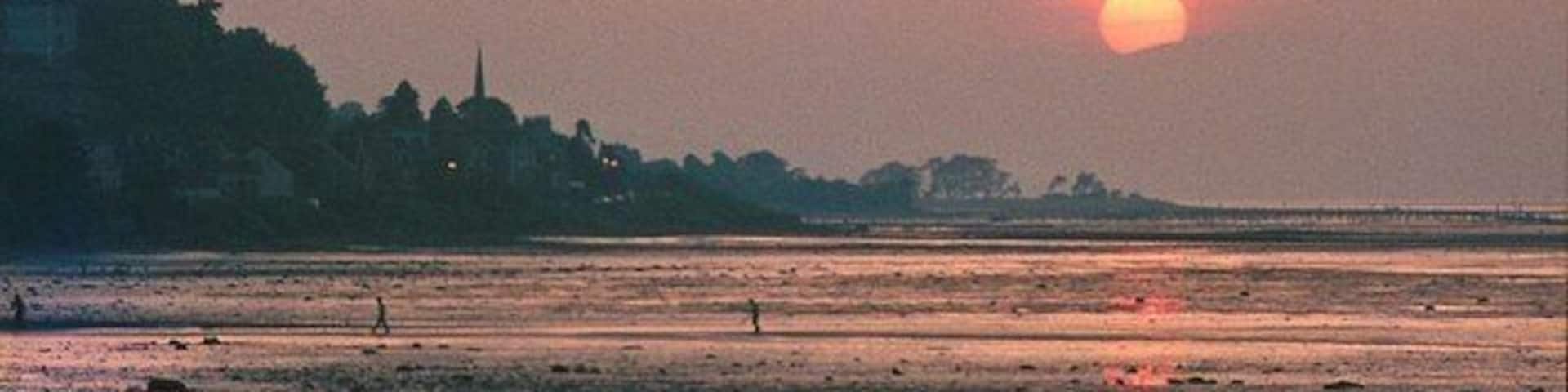 Looking down the Clyde to Langbank