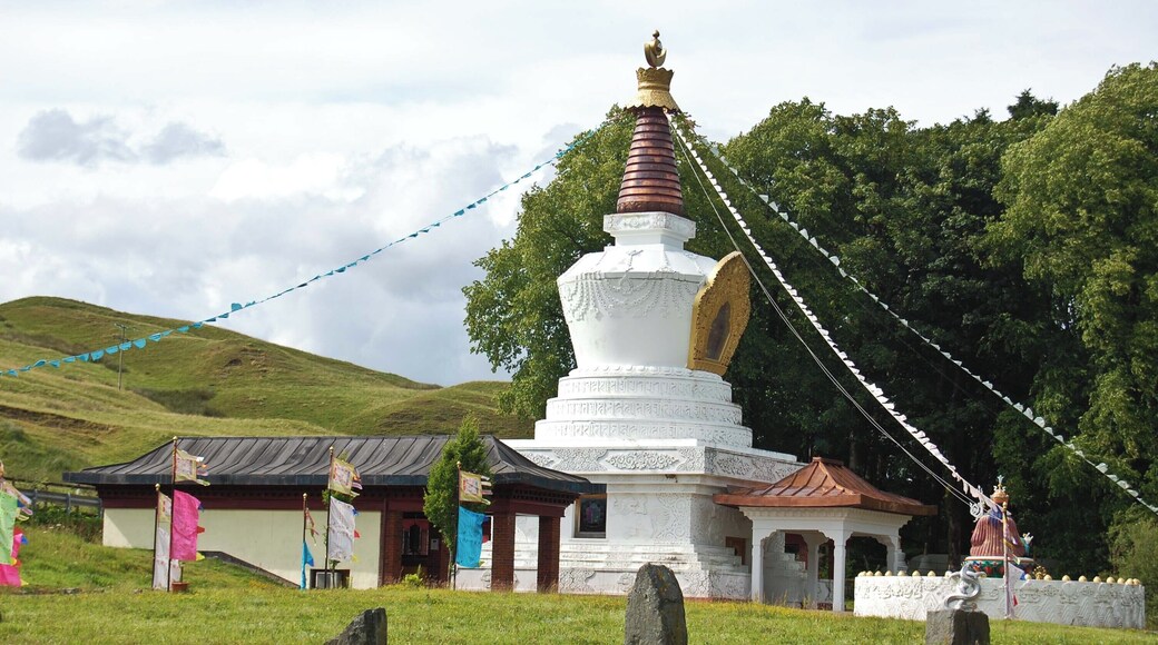 Stupa at Samye Ling, Scotland.