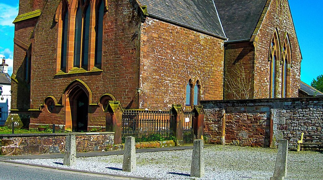 The disused Hoddam Parish Church Ecclefechan