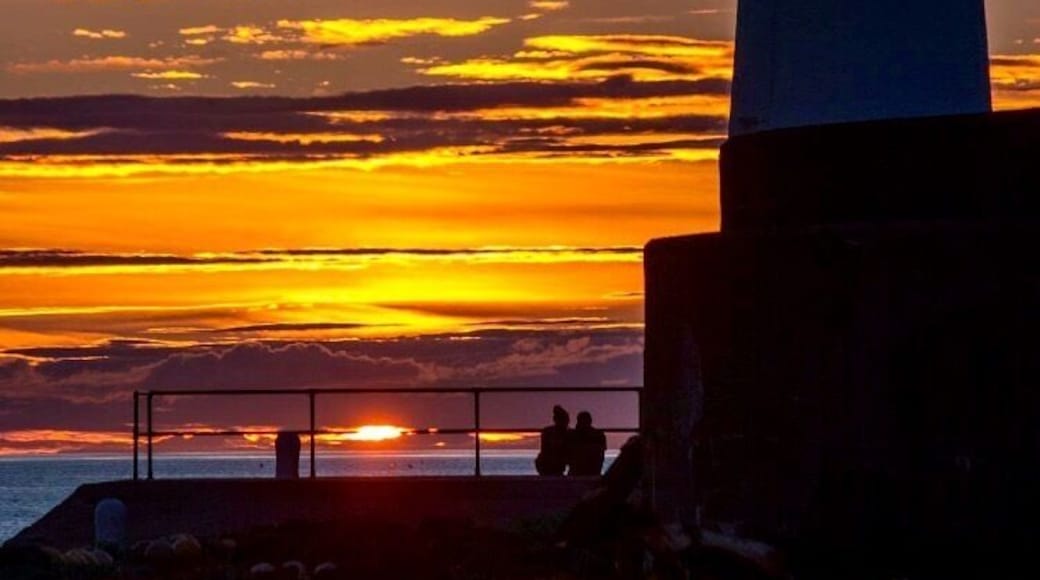 Sunset over the Moray Firth Scotland