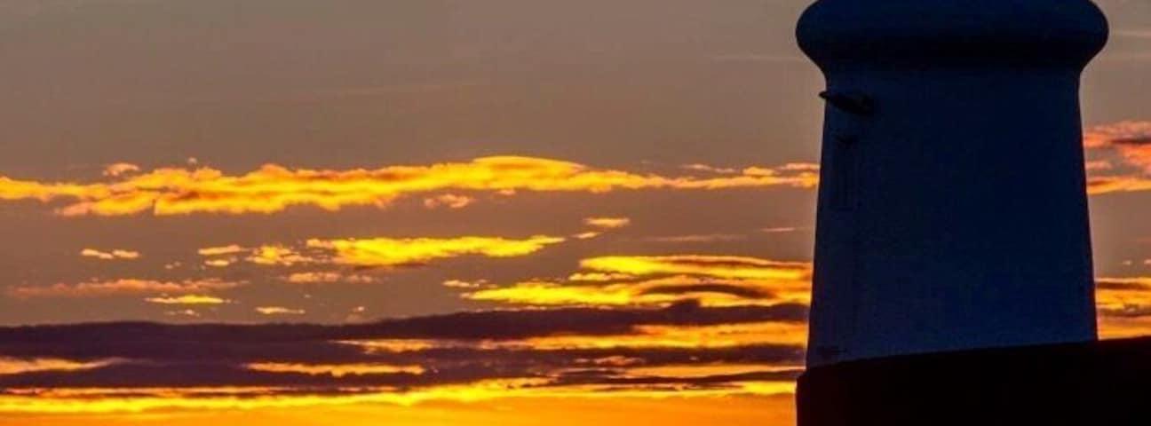 Sunset over the Moray Firth Scotland