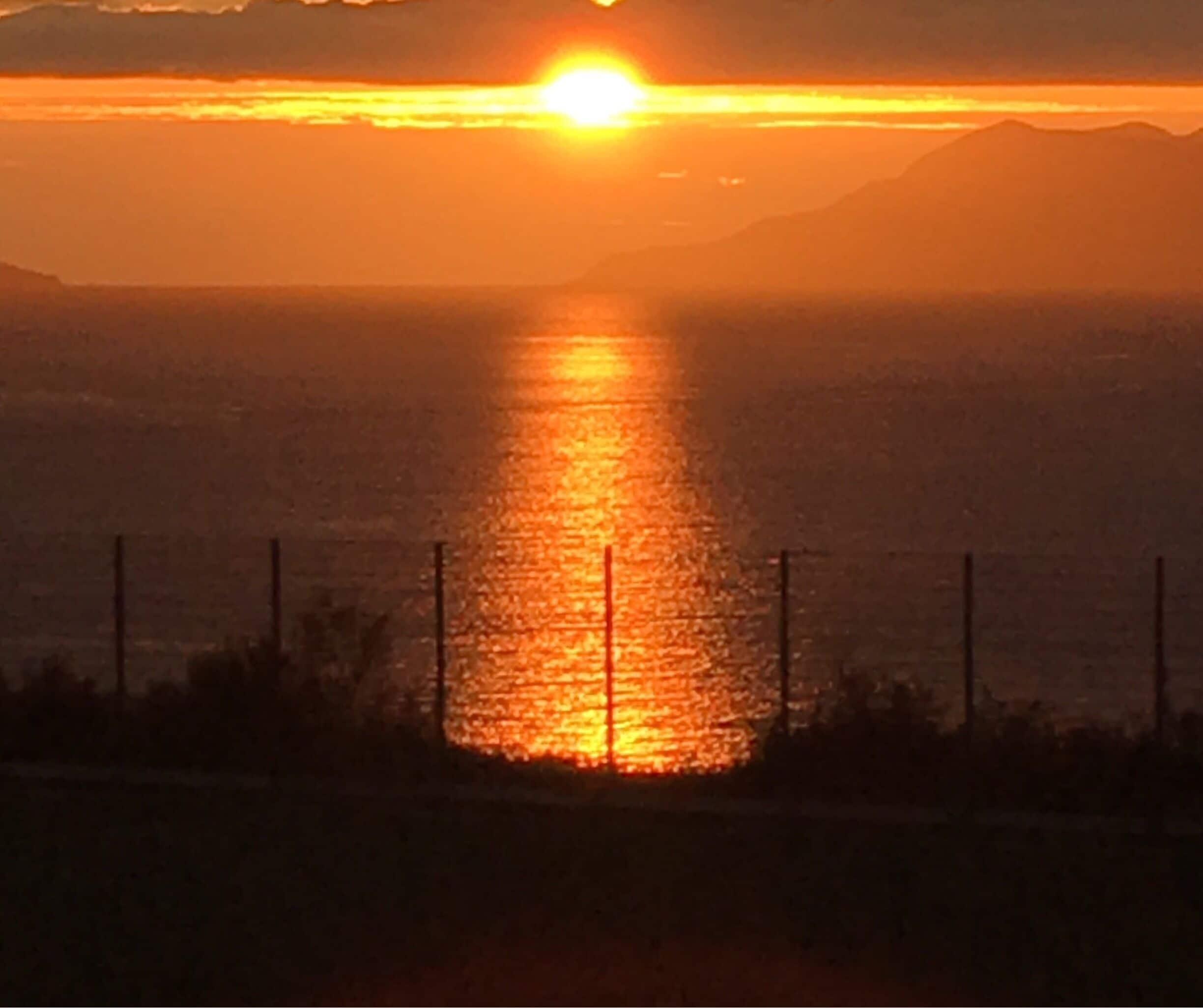 Mallaig at sunset. Awesome