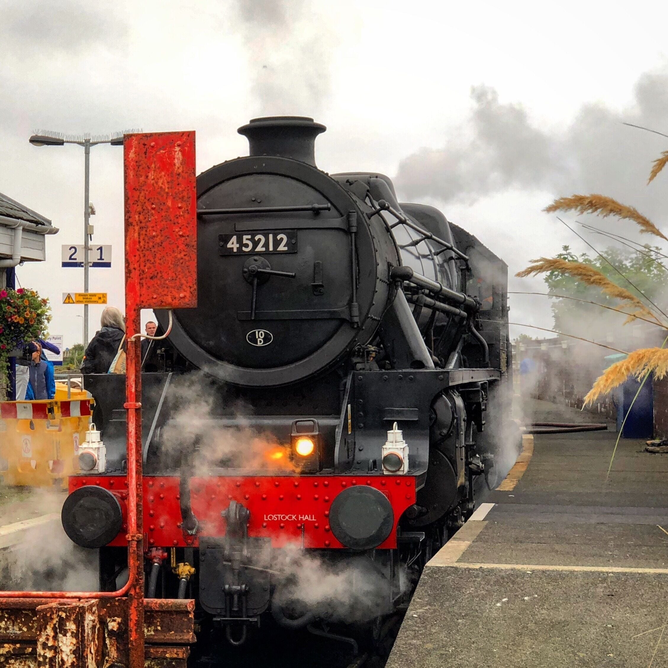 Arrived to Mallaig in style, aboard the Jacobite train. 

