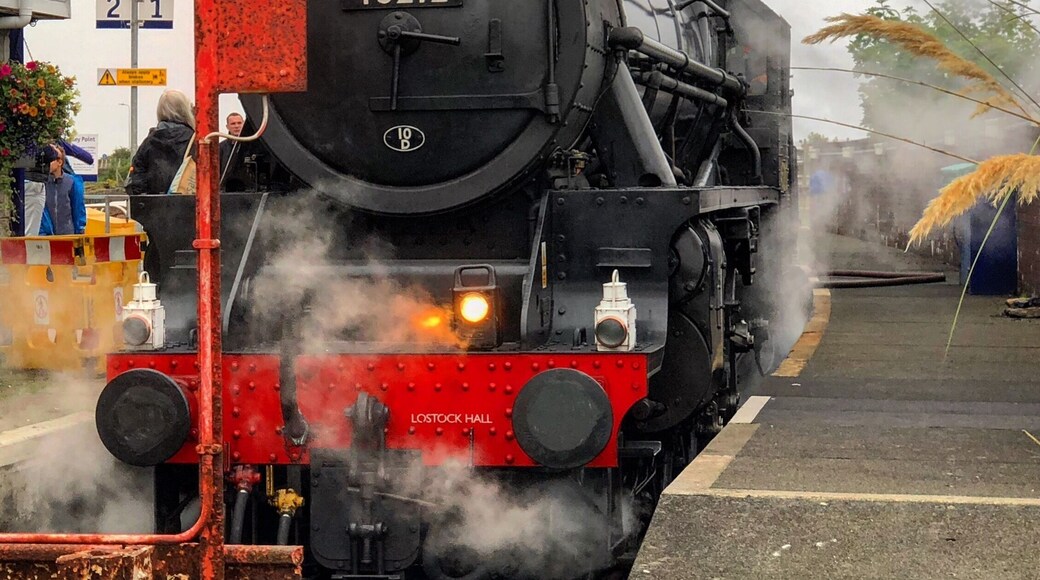 Arrived to Mallaig in style, aboard the Jacobite train.