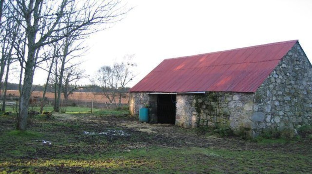 Barn at Cotterton Used today as a shelter for horses.