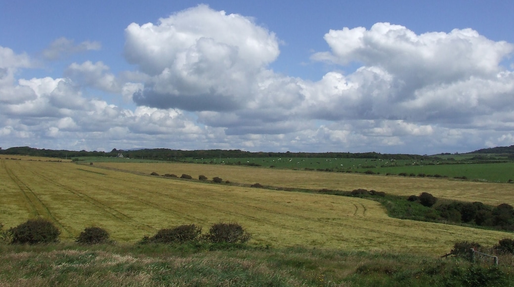 The view east from the fort