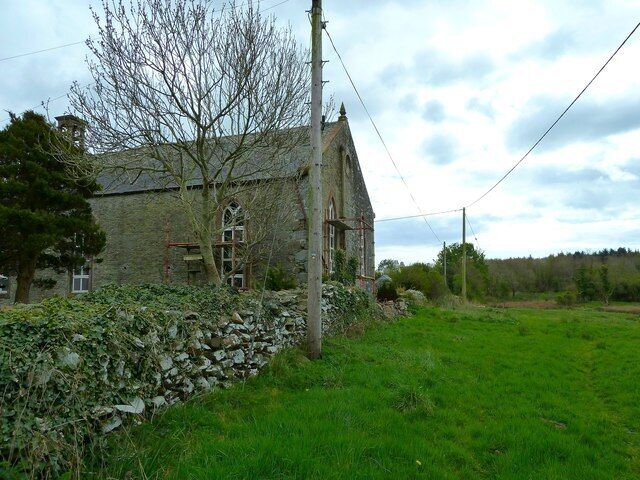 Sorbie, restored church