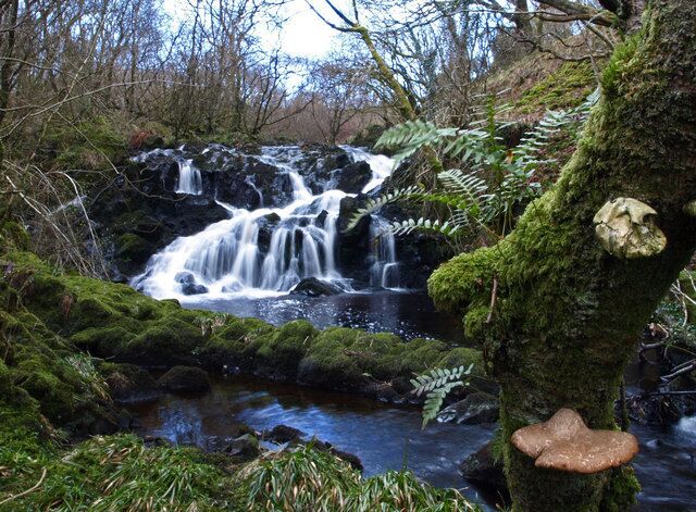 The Kettle Caldron A beautiful secluded waterfall on the Auchmantle Burn.