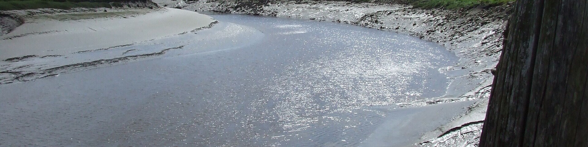 The River Bladnoch at Wigtown Harbour