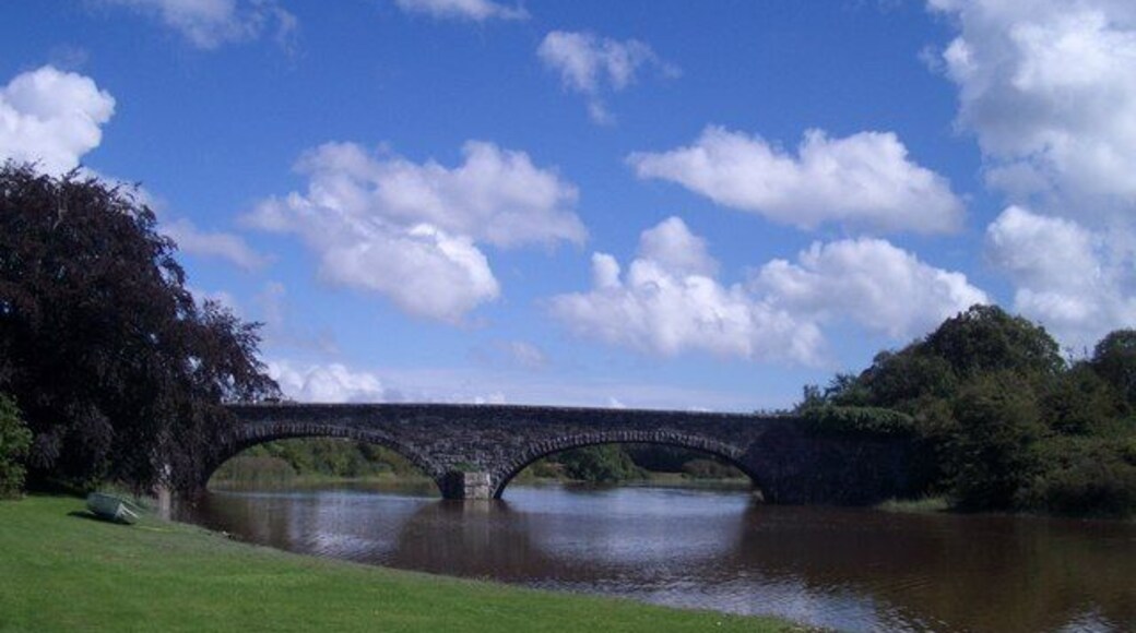 Bladnoch: the bridge downriver of the Distillery