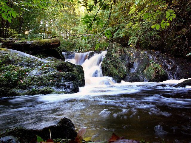 The Pot This is a pool on the Lady Burn in Balkail Glen well known locally as a place for catching sea trout during an autumn spate.