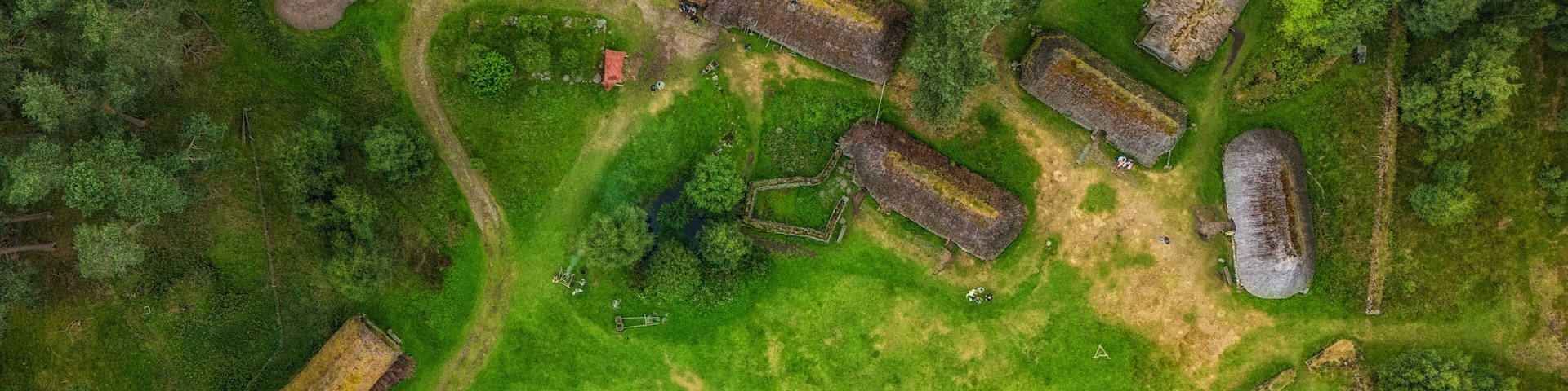 The Highland Folk Museum, Newtonmore, Cairngorms National Park, Scottish Highlands, UK.