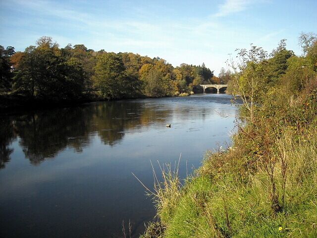 River Clyde Looking towards Mauldslie Bridge