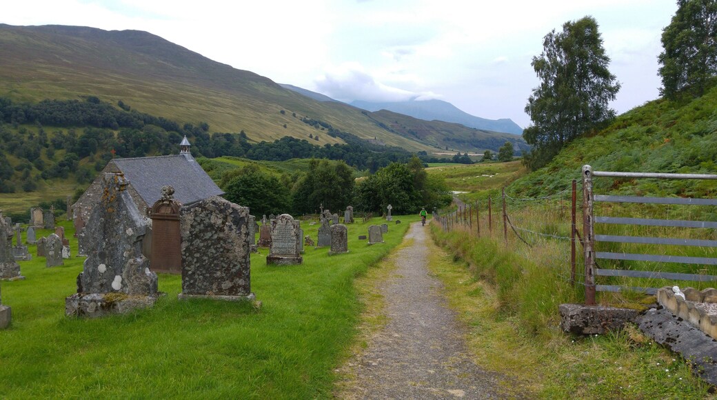 church & grave yeard