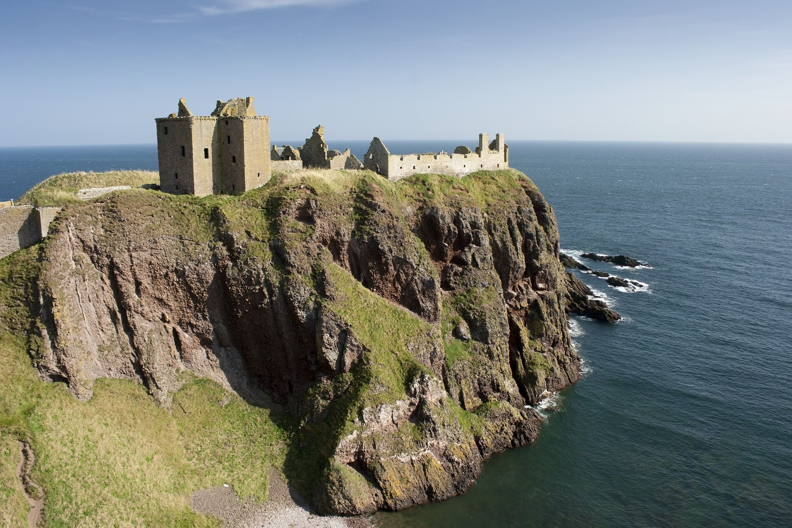 Dunnottar Castle, near Stonehaven in Aberdeenshire.