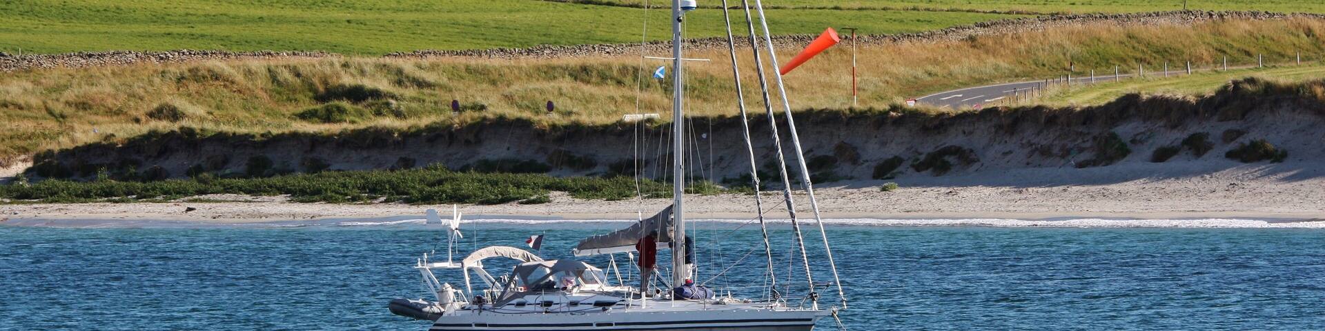 At Grutness voe, Shetland